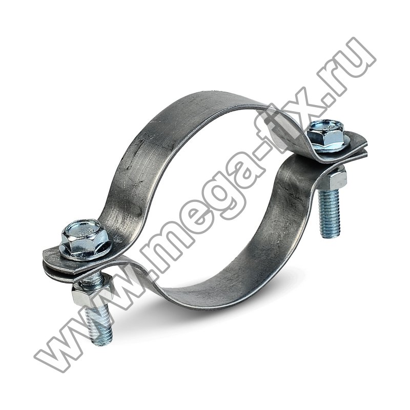 Хомут для дорожных знаков 108/2х20 оцинкованный М8